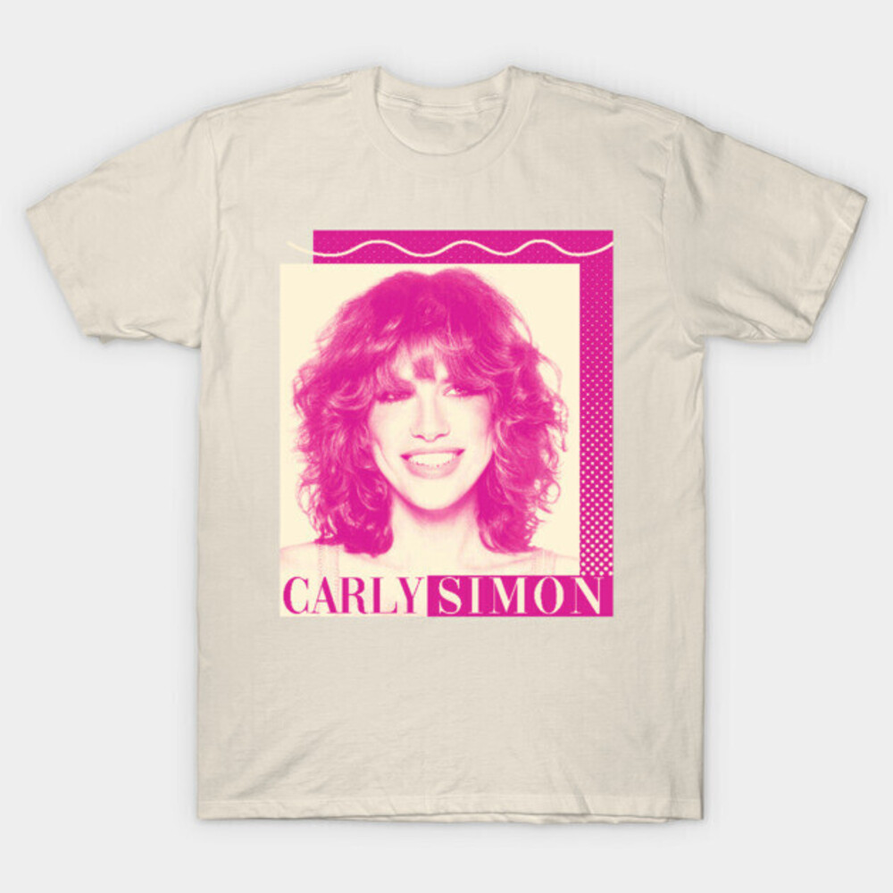 Carly Simon  - Music Carly - T-Shirt White